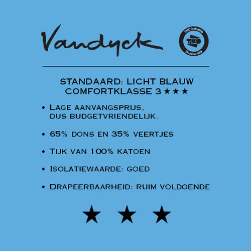 Vandyck 65 4-seizoenen Dekbed 240 x 200 cm