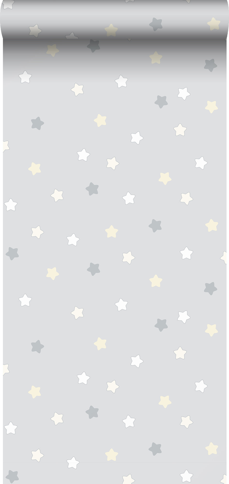 Sanders & Sanders behang sterretjes groen grijs - 53 cm x 10 m - 640571