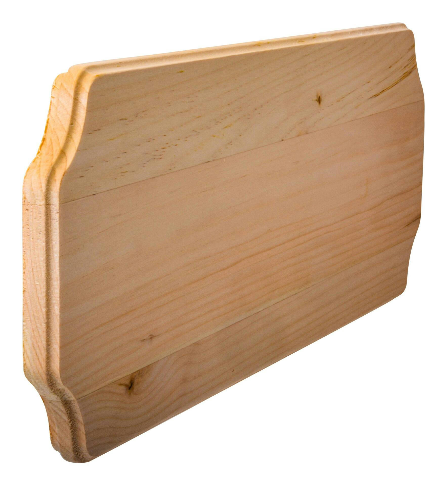 Hillman Screw-On Rectangular Pine Wood House Plaque, 6 x 17-in