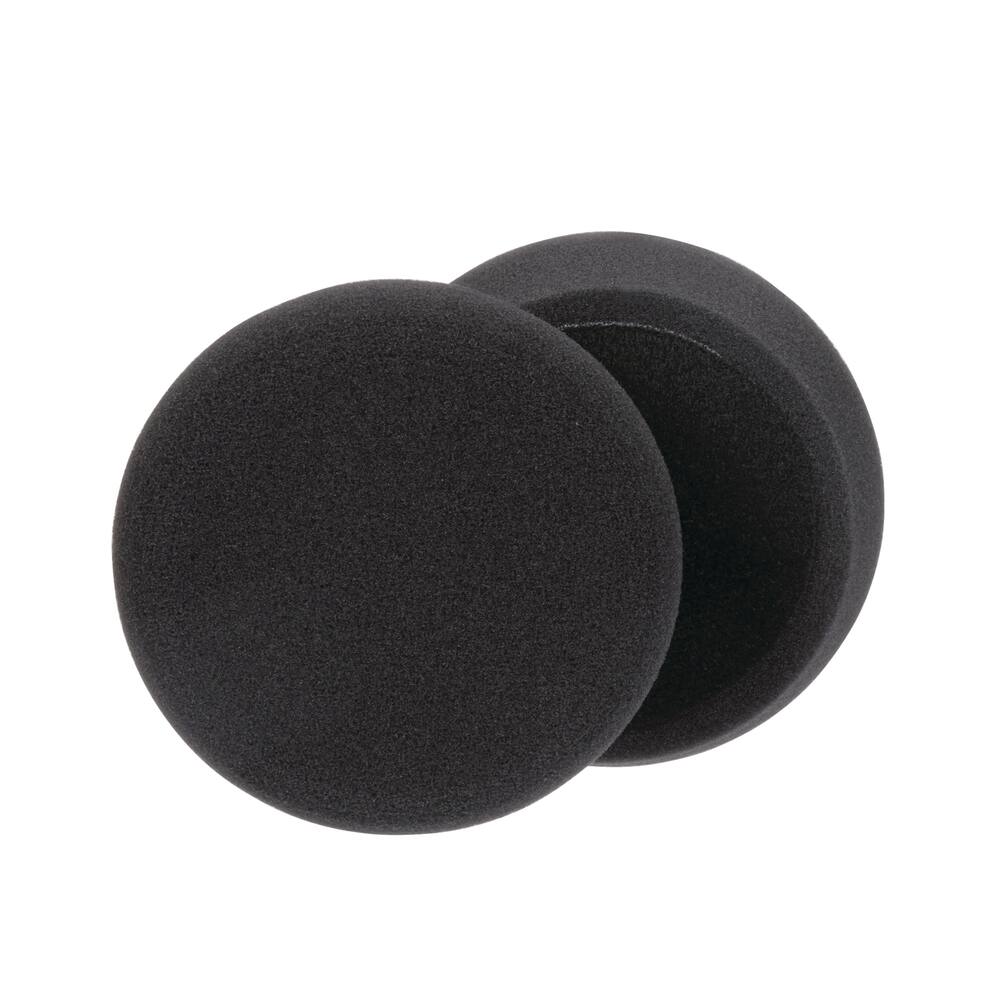 Meguiar’s DA Power Pads Waxing Power Pads, Black, 2-pk