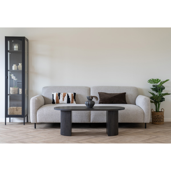 Sofa Salvador Boucle beżowa w stylu skandynawskim