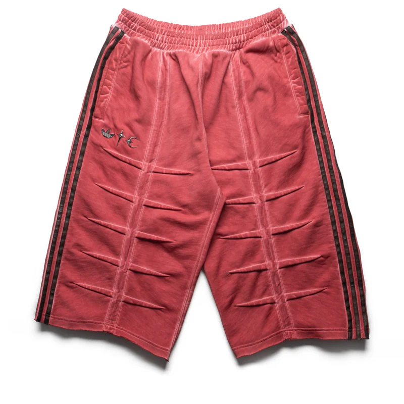 Thug Club x Adidas Sweat Jort - Power Red