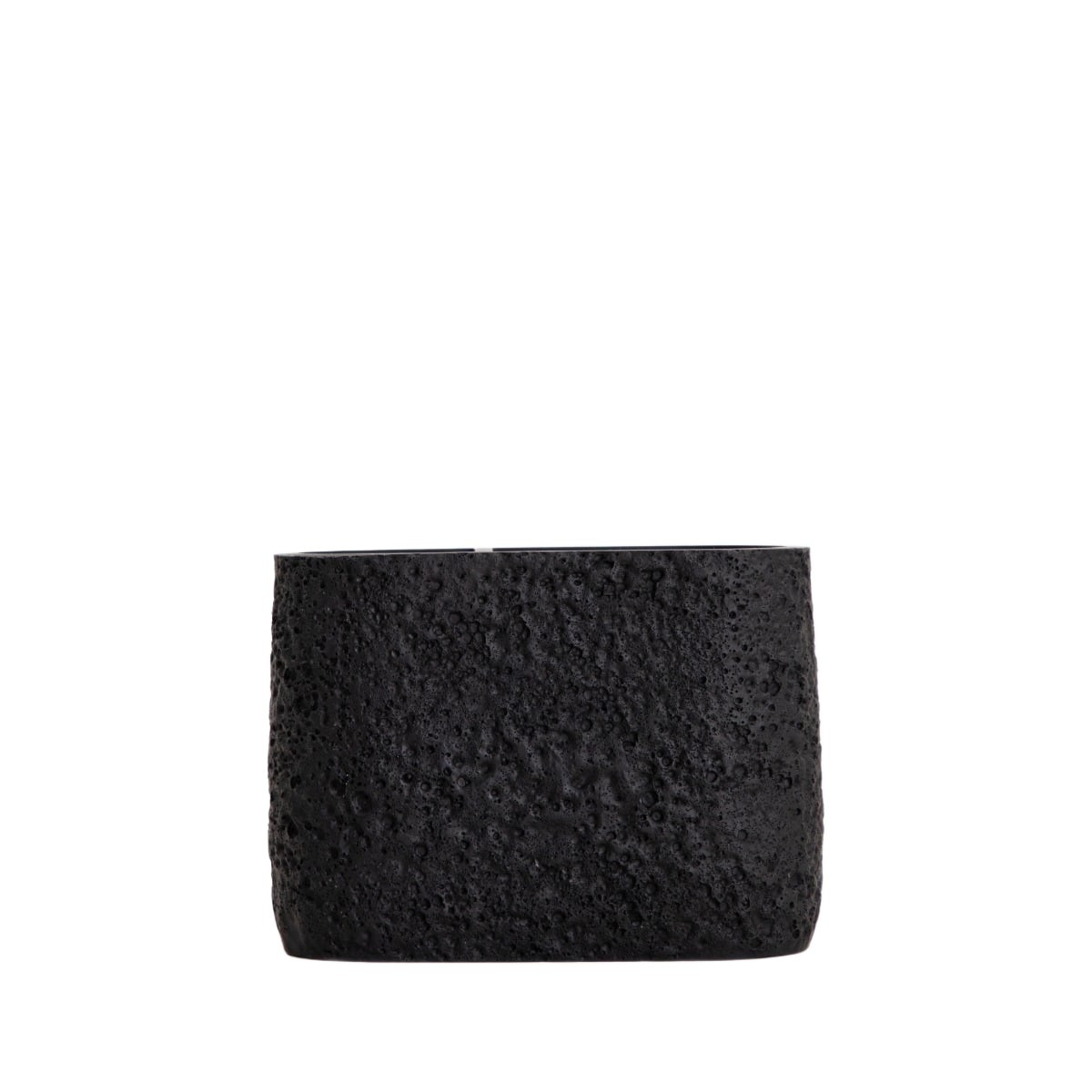 Kubek łazienkowy VOLCANO czarny 13x6,5x10 cm HOMLA