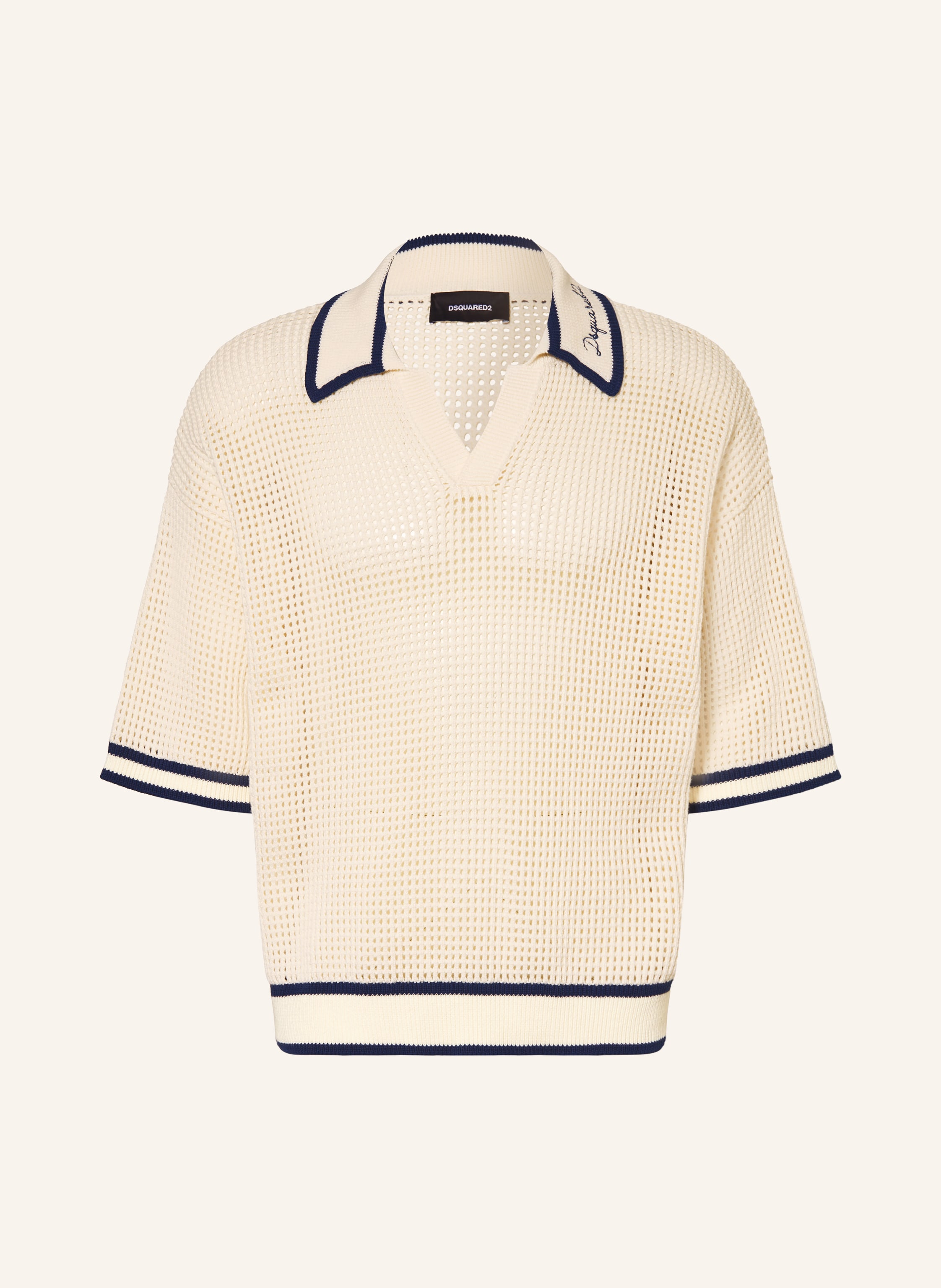 DSQUARED2 Strick-Poloshirt