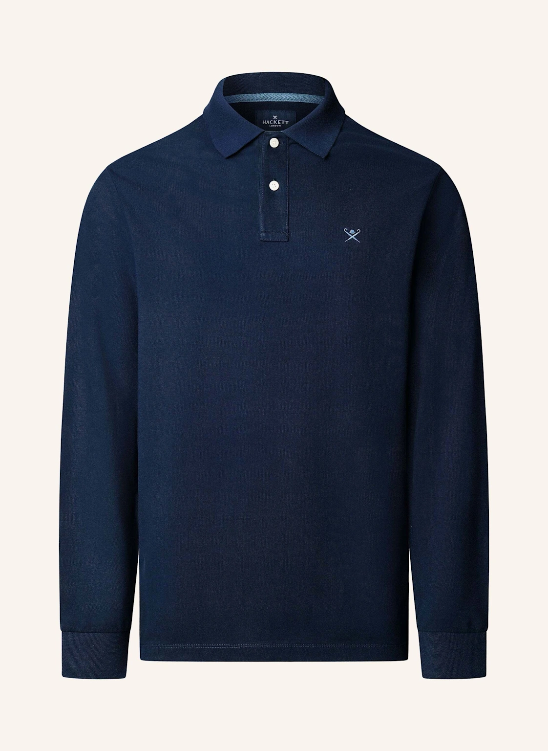 HACKETT LONDON Poloshirt SLIM FIT LOGO LS