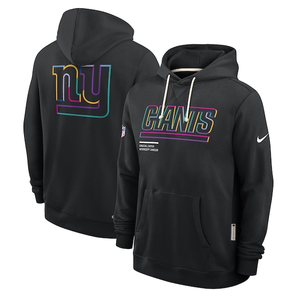 New York Giants Nike 2025 NFL Crucial Catch Sideline Standard Issue Dri-FIT Hoodie - Black