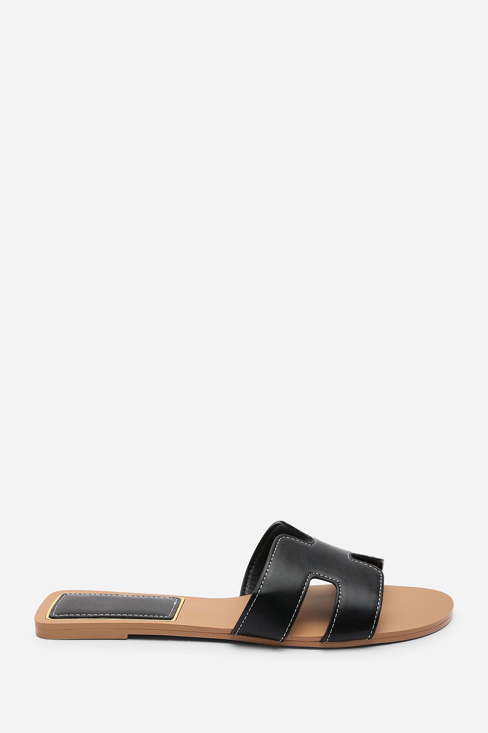 Where's That From Avira' Cut Out Flat Sandals