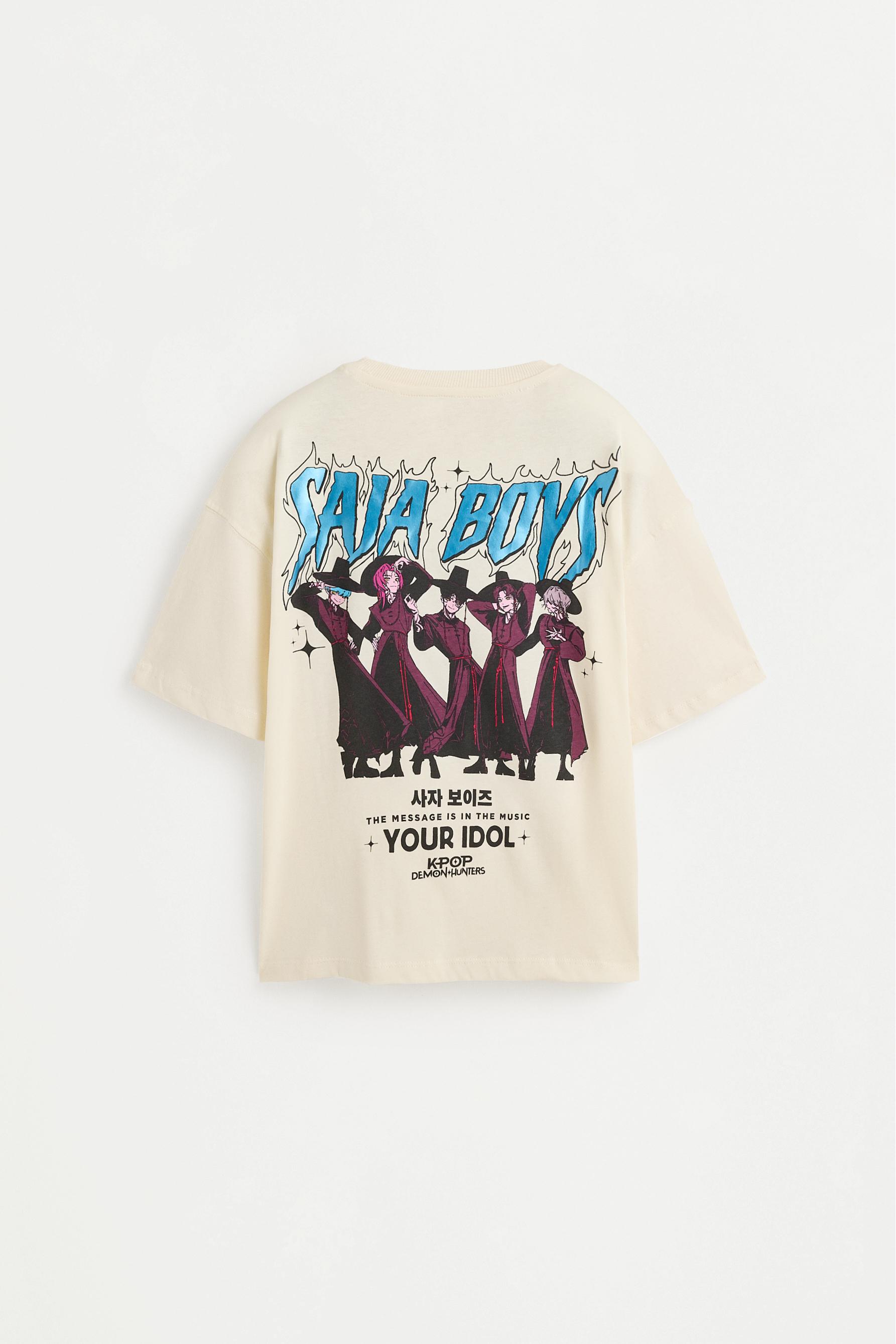 Camiseta Saja Boys K-Pop Demon Hunters ™/© Netflix
