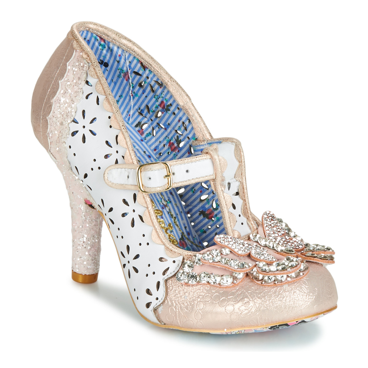 Irregular Choice - PAPILLON - White