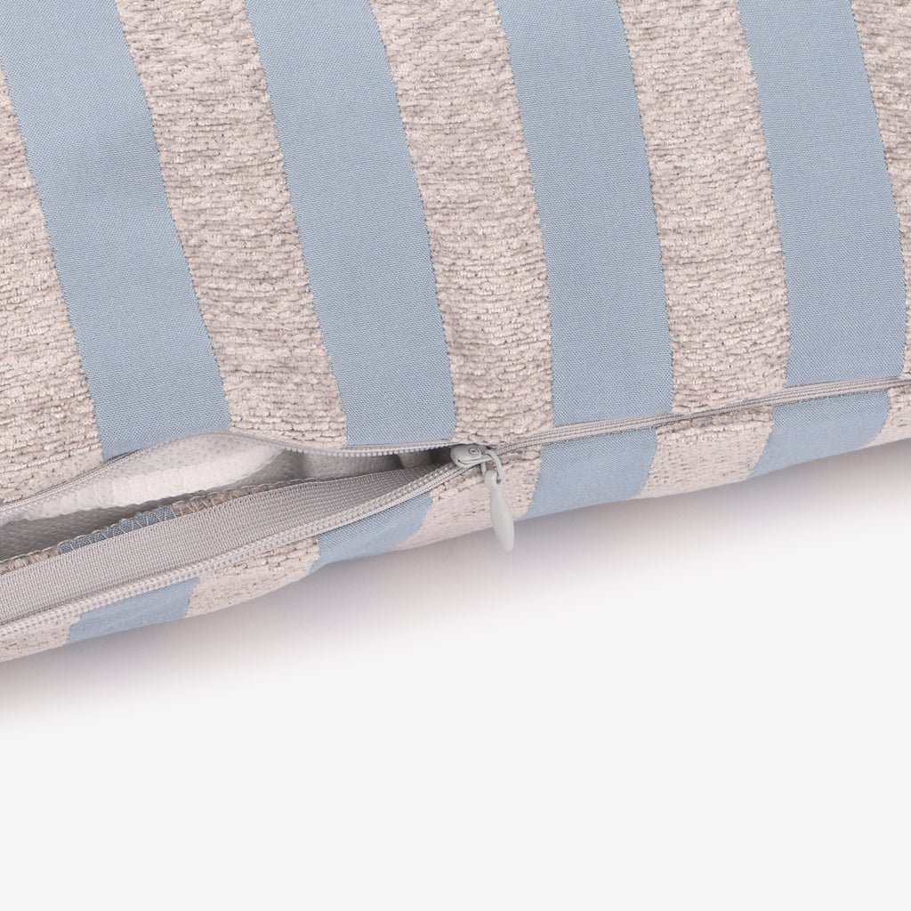 Capa de Almofada Riscas Azul HERITAGE