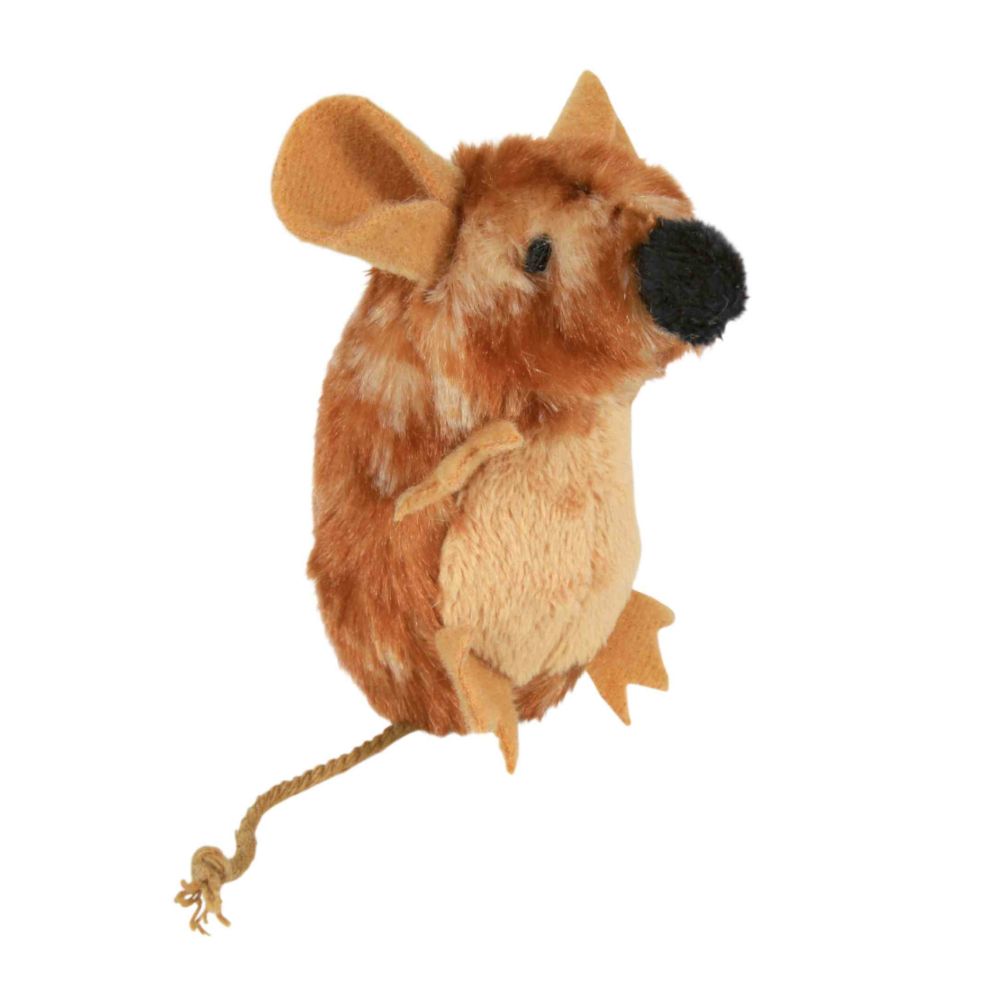 Trixie Plush Mouse with Microchip