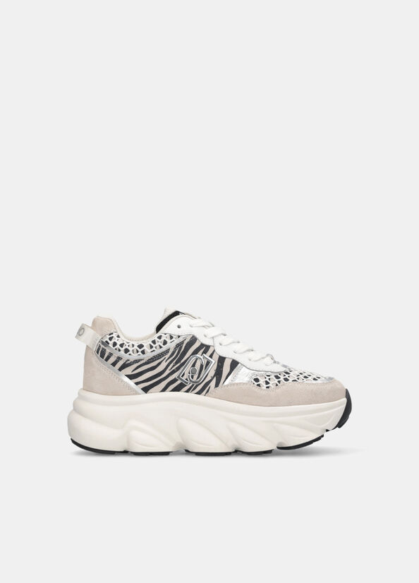 Chuncky sneakers animalier