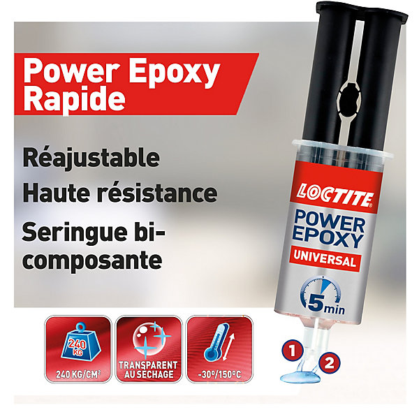 Colle expoxy multi-usage 25 ml Loctite