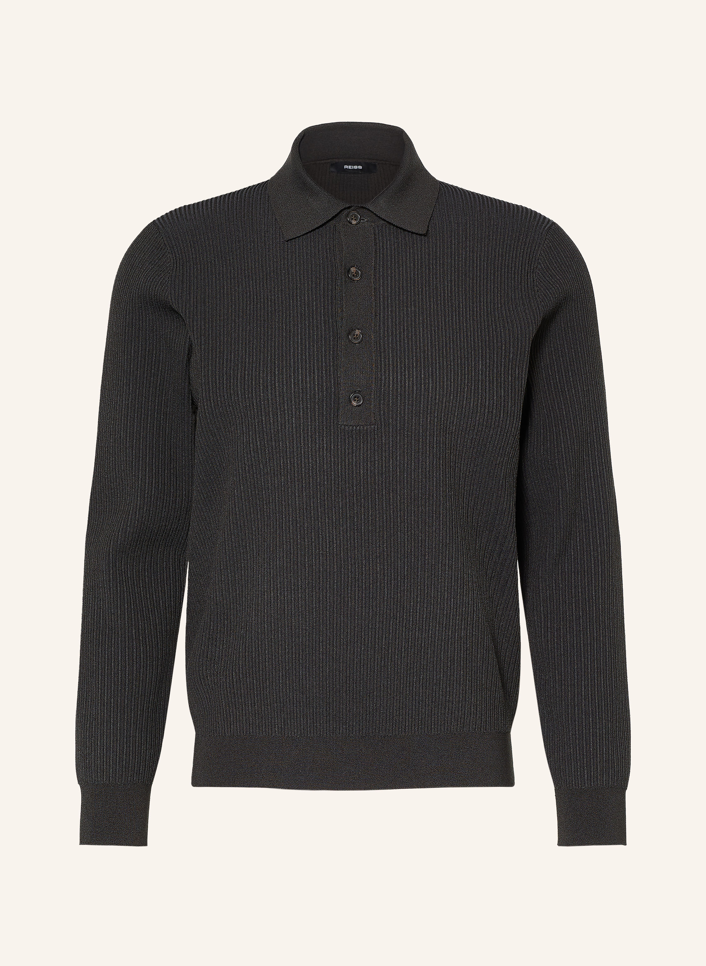 REISS Strick-Poloshirt