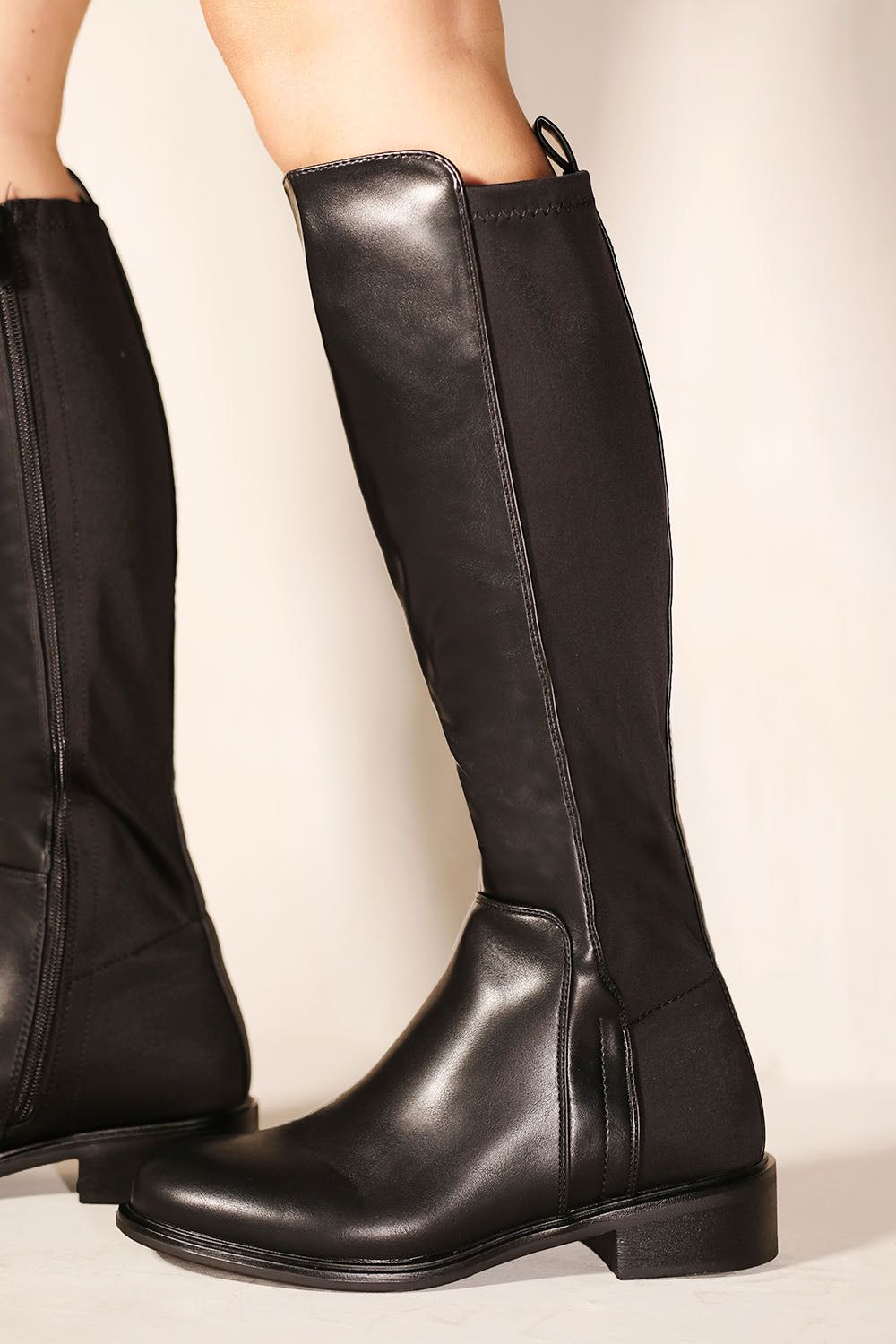 Where's That From Parker' Knee High Boots With Side Zip
