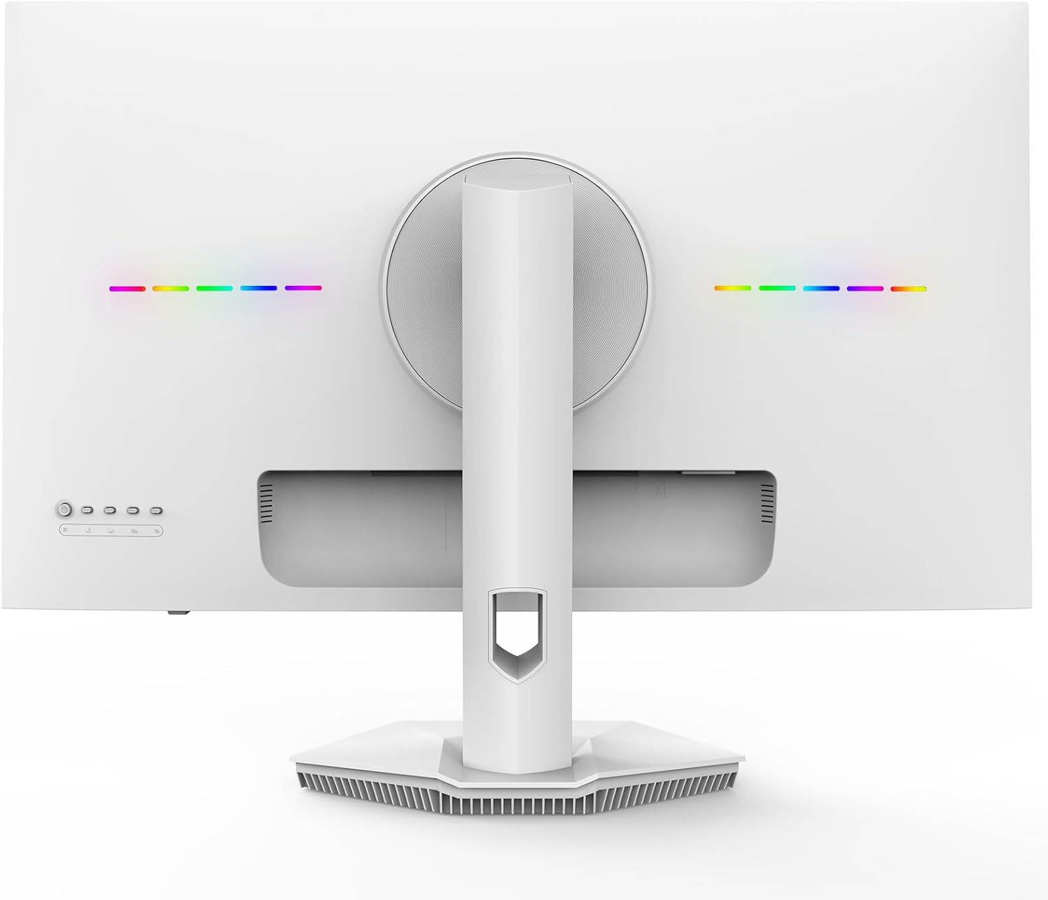 CRUA 27” Gaming Monitor  IPS UHD 3840x2160 4K 160Hz / FHD 320Hz Dual Mode White Computer Monitor  Rotating/Pivot & Height-Adjustable  AMD FreeSync  Built-in Speakers  PIP/PBP  HDMI 2.1 & DP 1.4