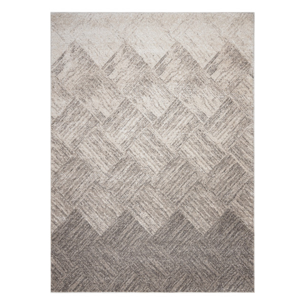 Dywan FUSION 9775 beż / brązowy - Geometryczny, nowoczesny, 80x150 cm
