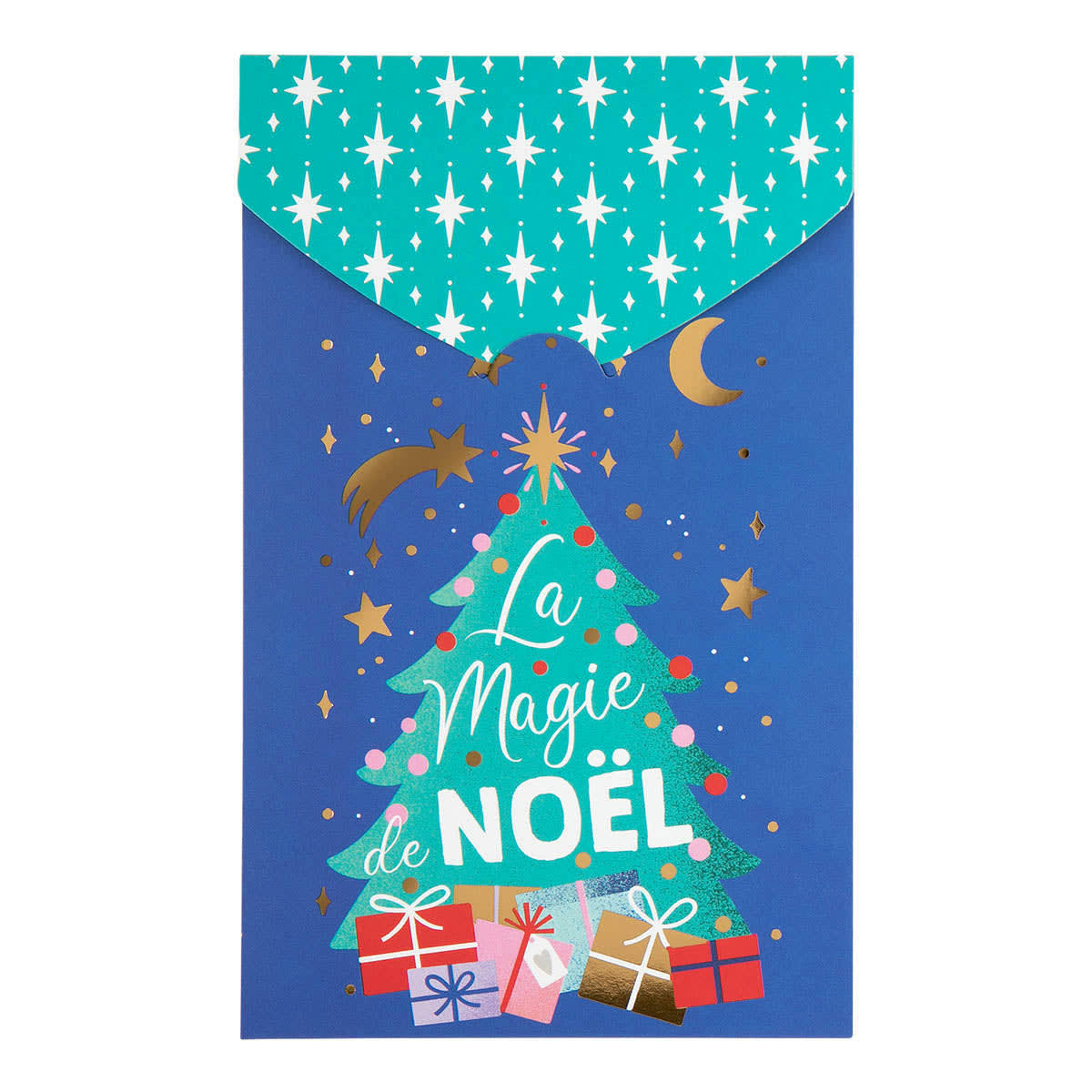 - Carte De Vœux Surprise Cadeaux Sapin