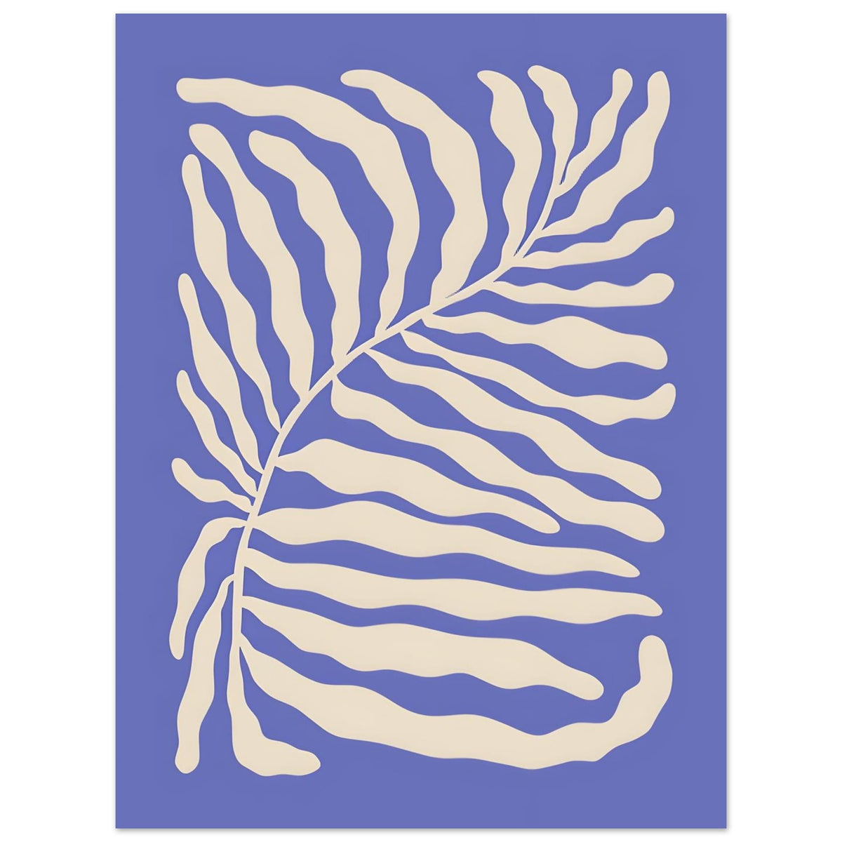 Artfulprints Poster Matisse – Ocean breeze  - 30x40 cm - Paars