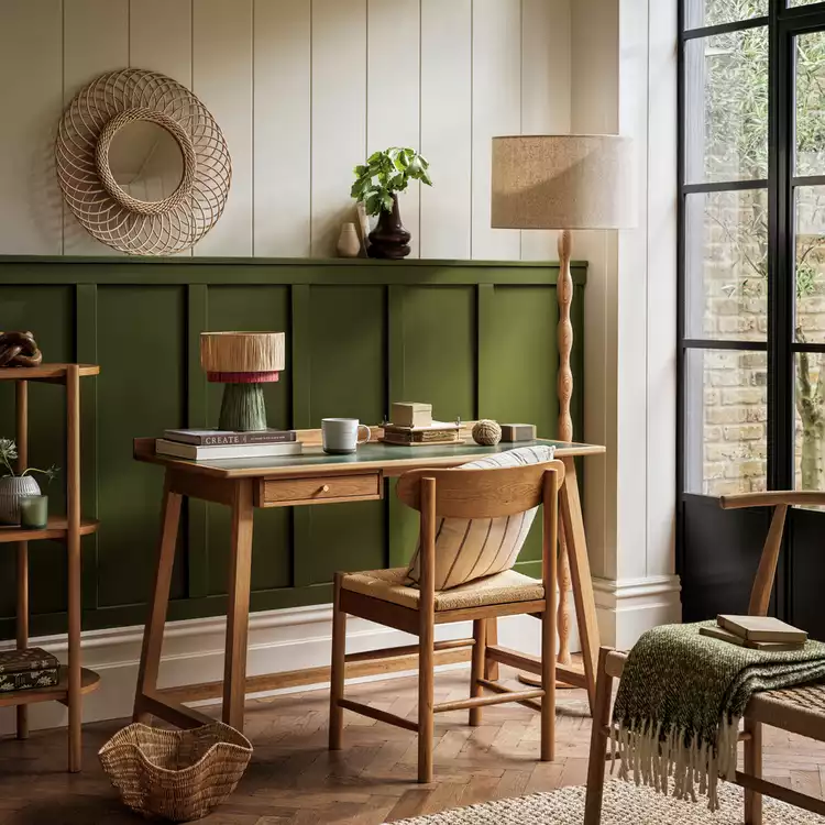 Habitat Hanna Pair of 2 Oak Dining Chairs - Natural