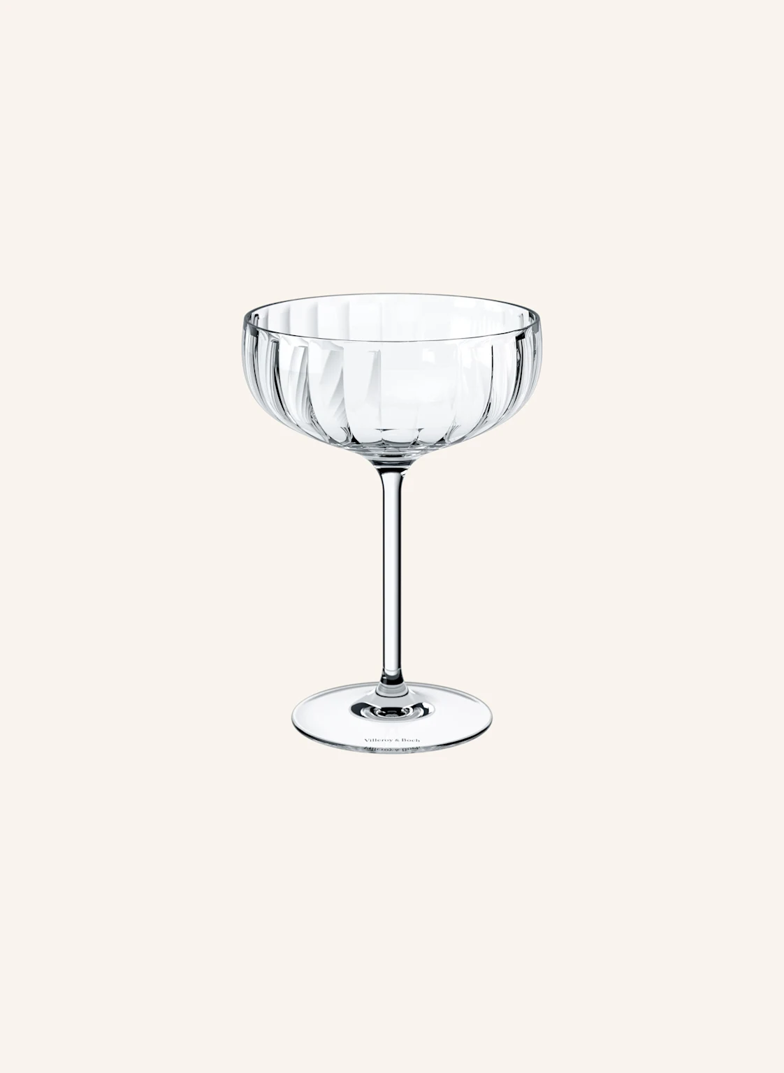 Villeroy & Boch Sekt-/Champagnerschale, 4 Stück ROSE GARDEN
