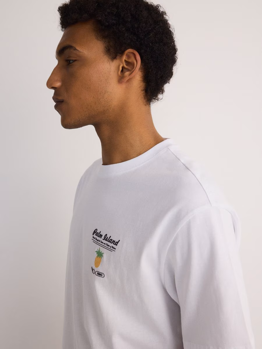 Boxy T-Shirt With Print