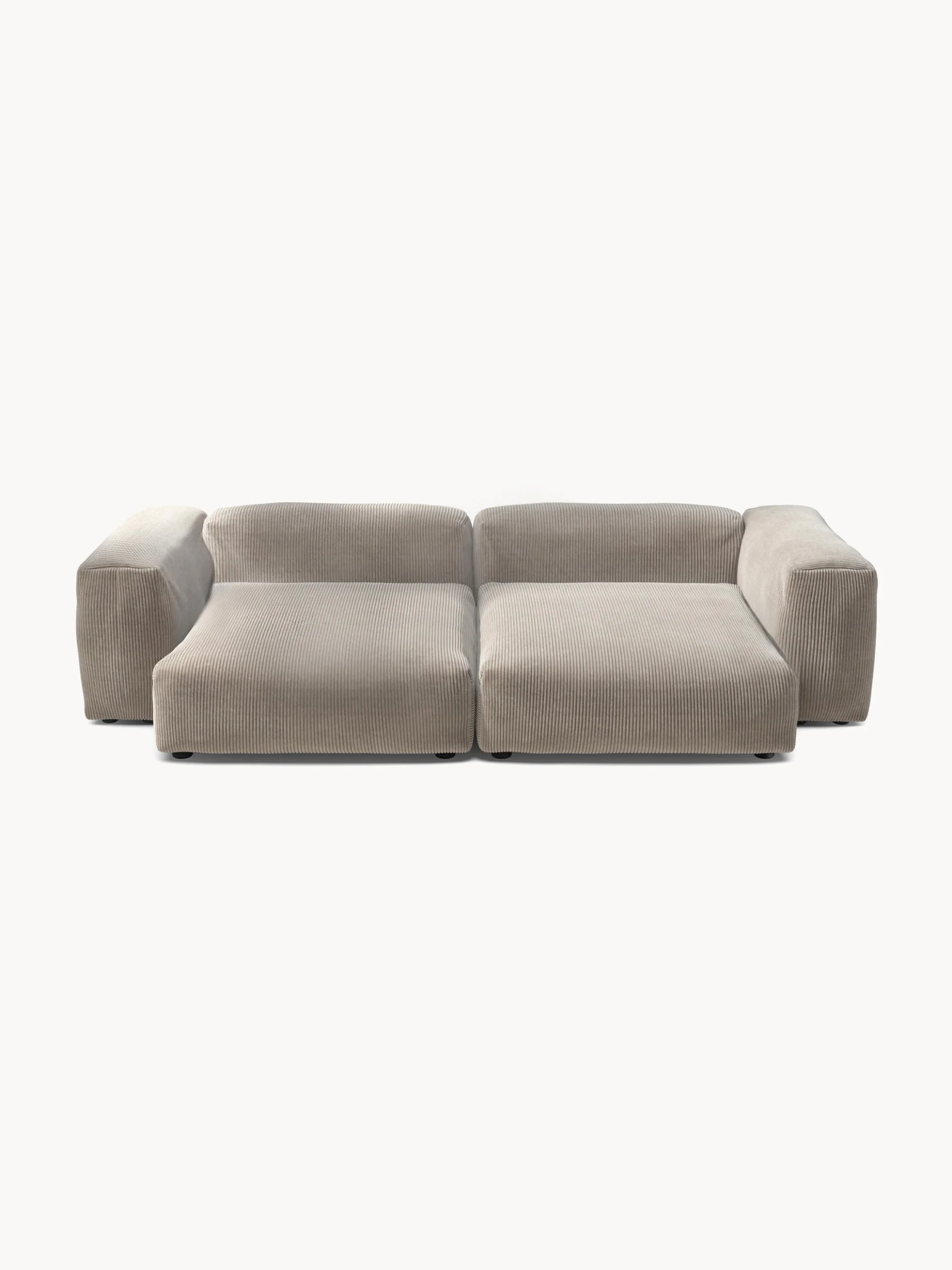 Modulares Cord-Sofa Vetsak (3-Sitzer)