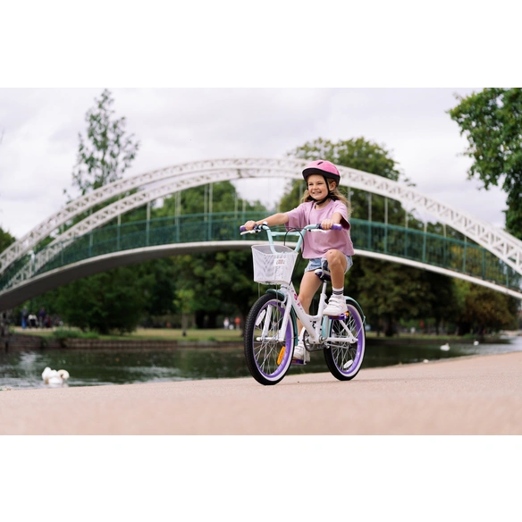 Kinderfahrrad »Girly Girl«, Weiß, 20 Zoll