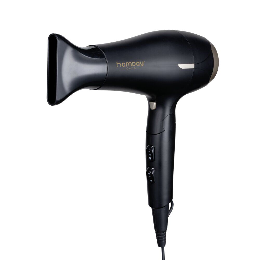 Sèche-cheveux pliable 2000-2200W Homday   diffuseur