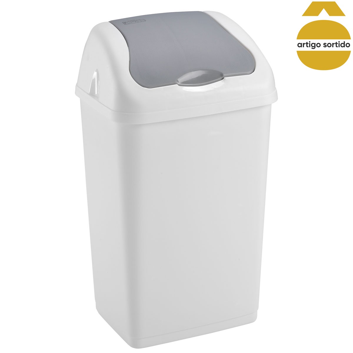 Balde do lixo ATHEA com tampa basculante 18l