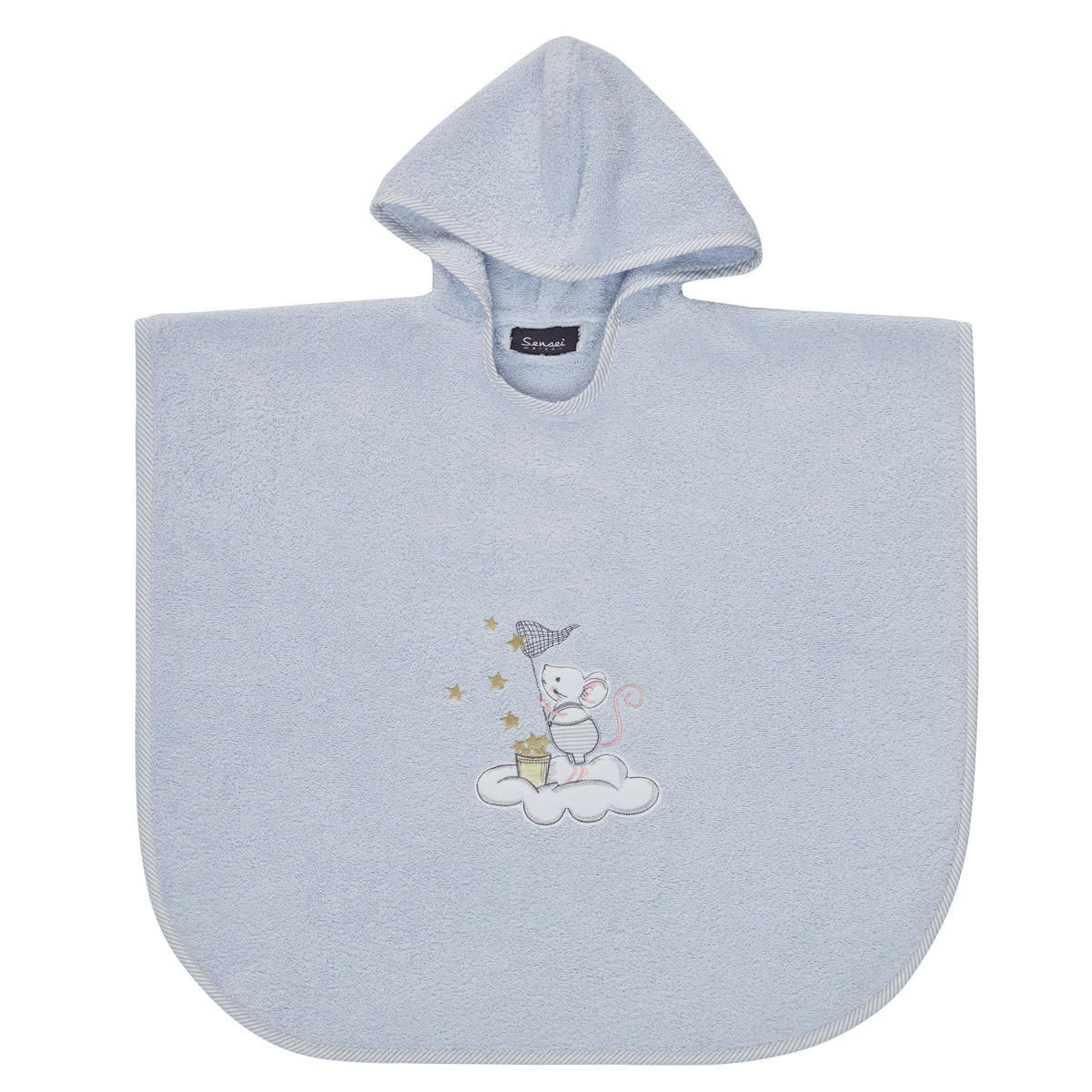 MOUSKY - Poncho de bain enfant  ciel Taille Unique
