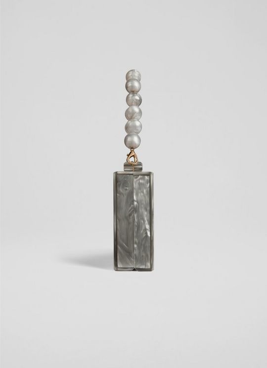 Maeve Resin Box Clutch