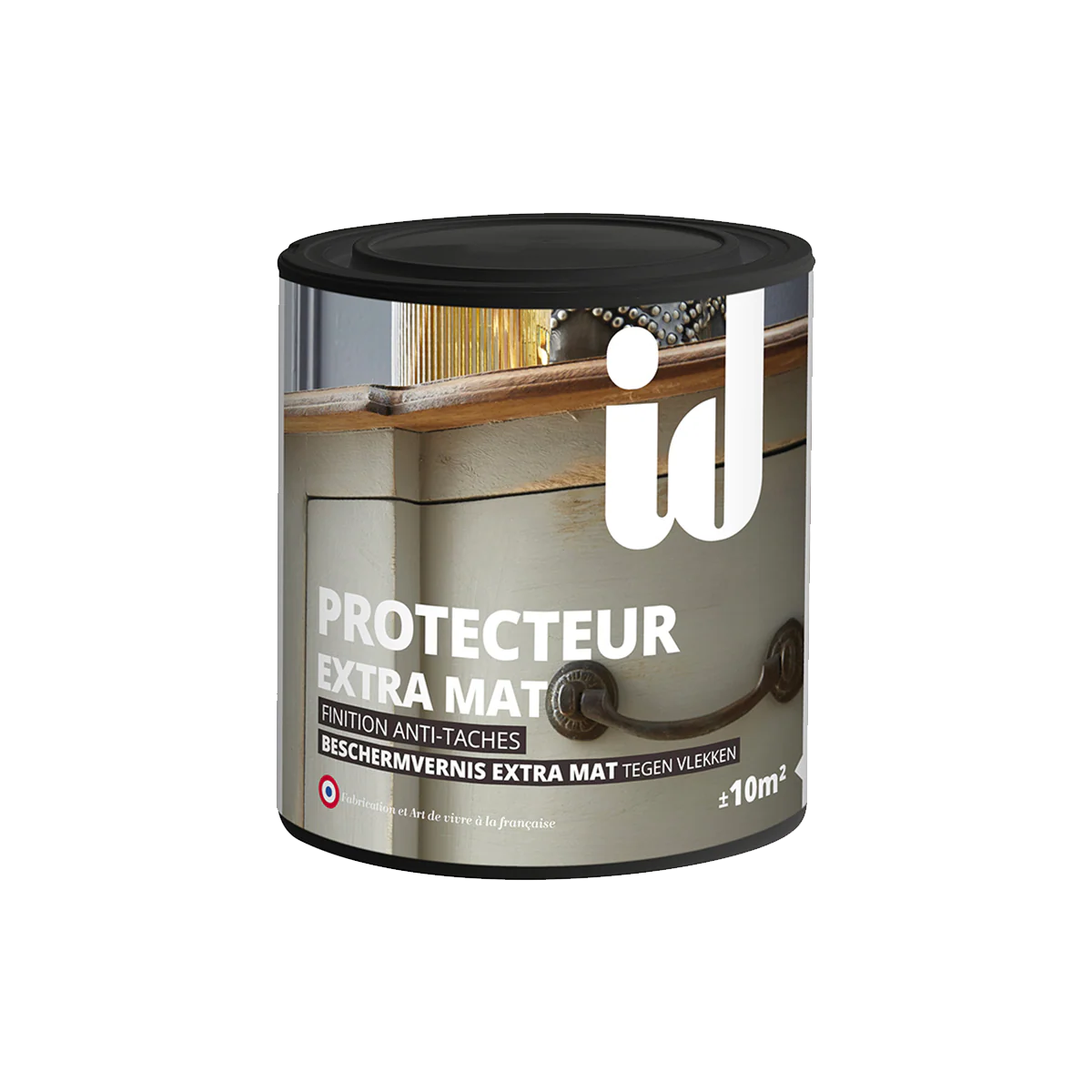 ID Décoratives Peinture PROTECTEUR HAUTE RÉSISTANCE SATIN Peinture incolore Satiné 0,5 L