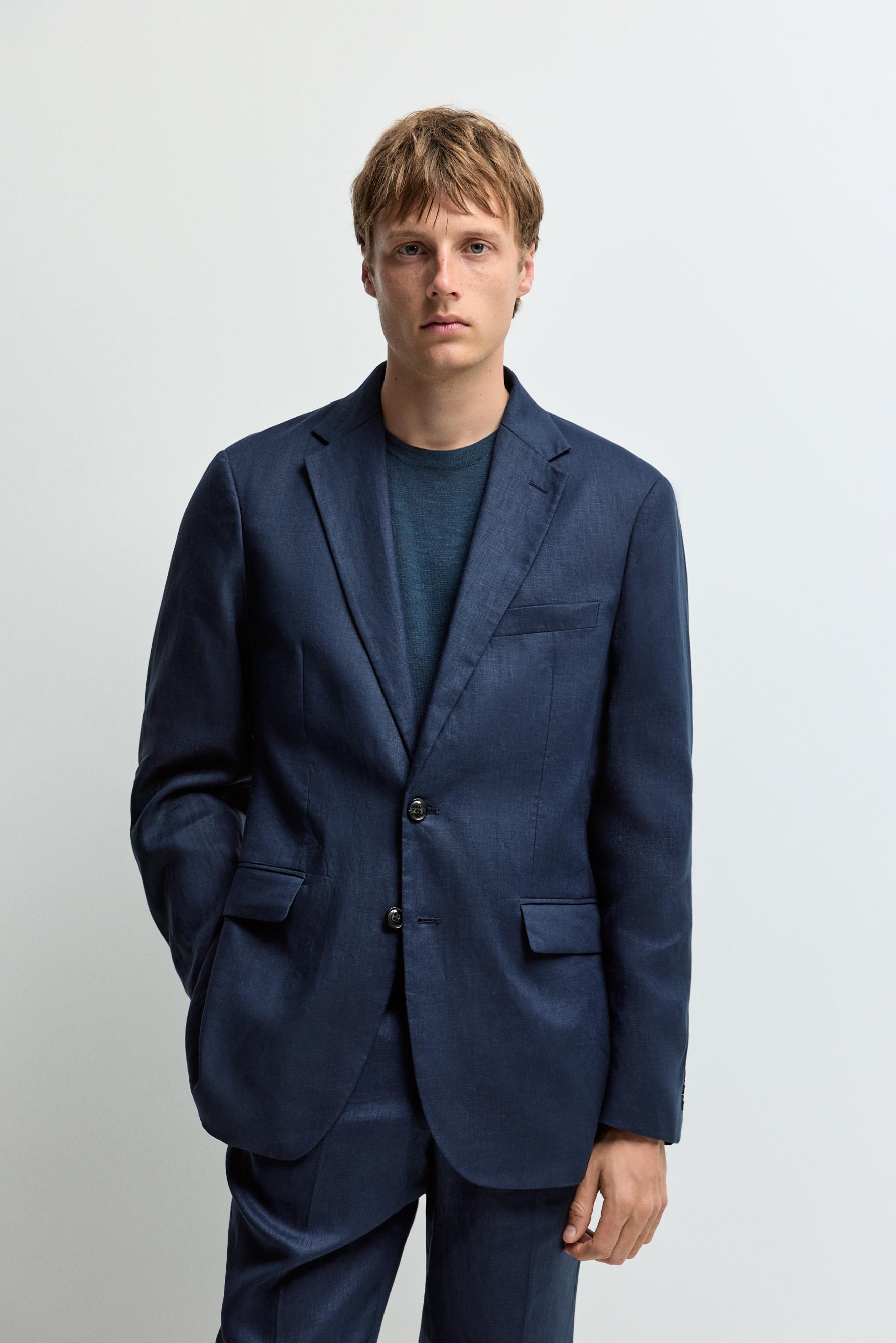 Americana traje 100% lino