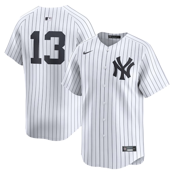 Jazz Chisholm Jr. New York Yankees Nike Home Limited Player Jersey - White