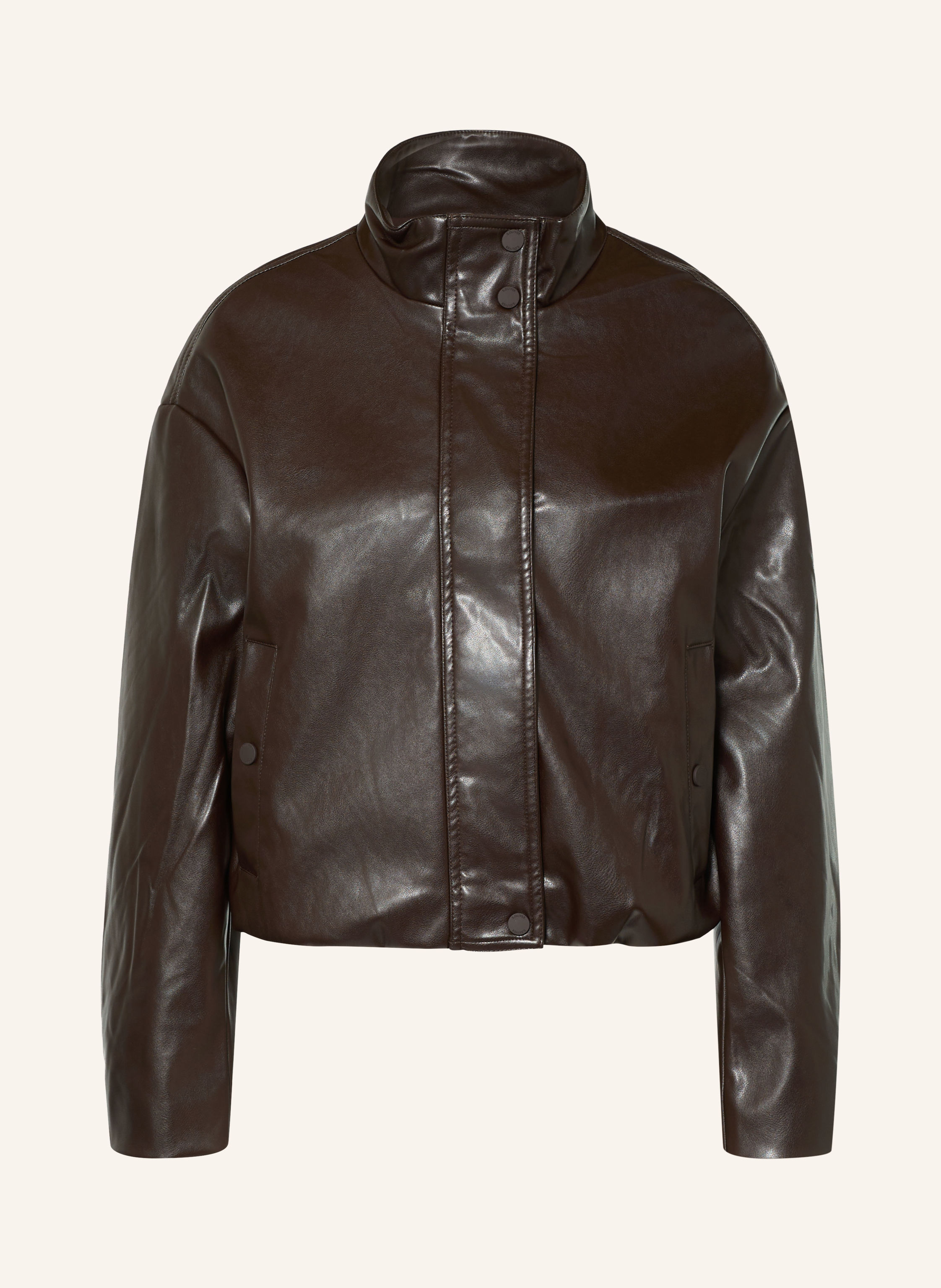s.Oliver Jacke in Lederoptik