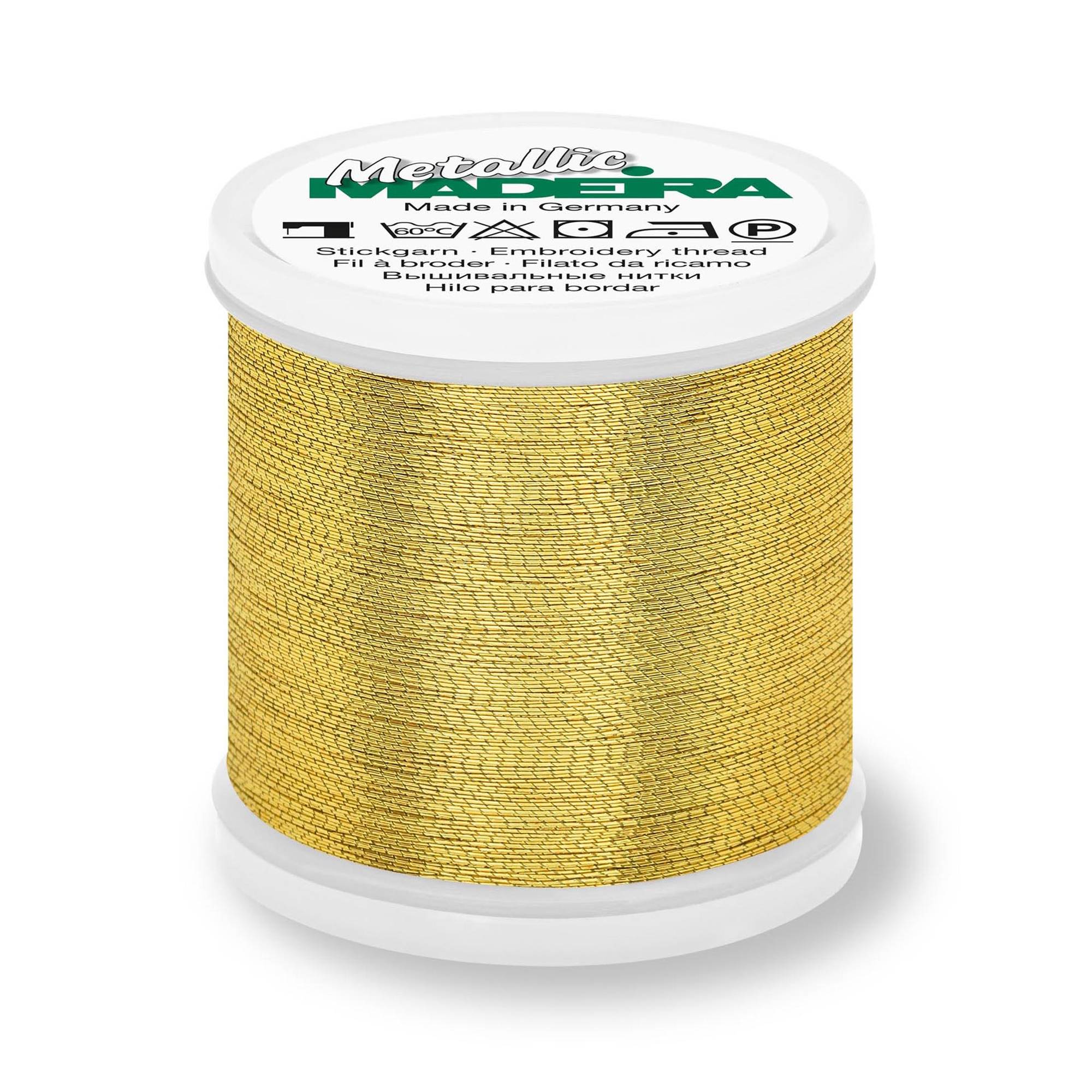 Madeira Medium Gold Metallic 40 Thread 200m