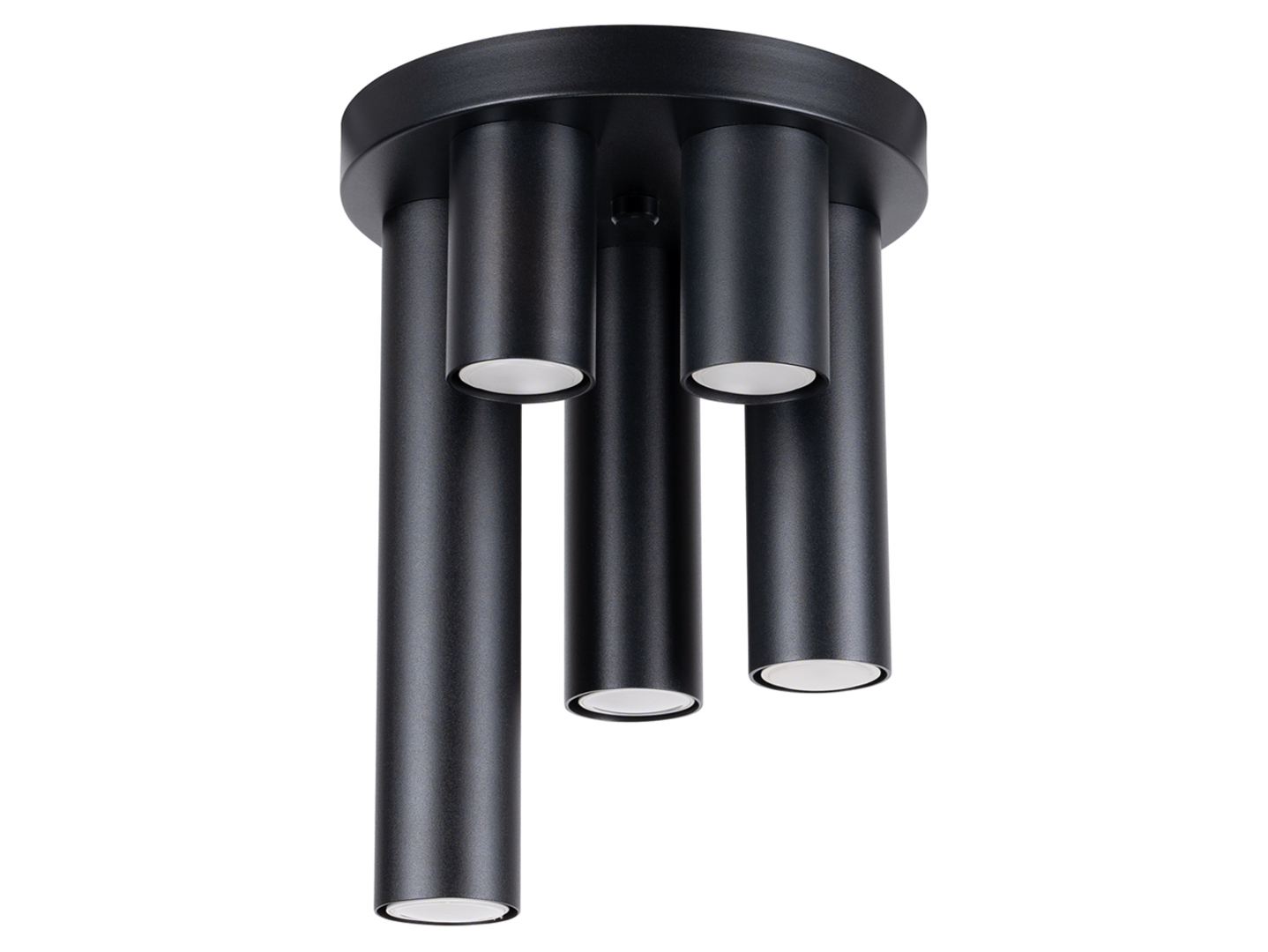 Lampa sufitowa Lagos 5-punktowa stalowa czarna