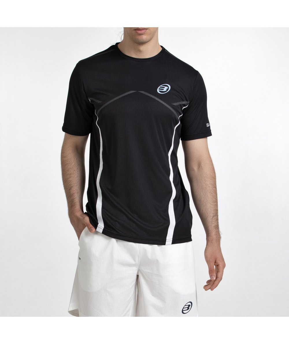 CAMISETA BULLPADEL CABORE NEGRO