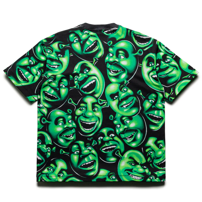 Market x Shrek AOP Tee - Black/Green