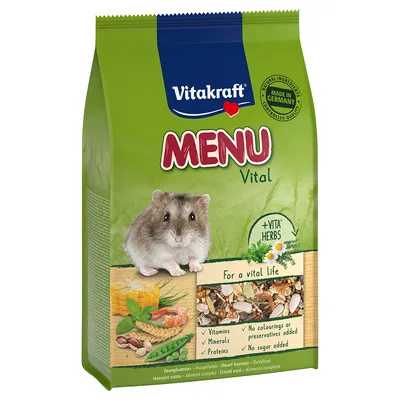 Vitakraft Vital Dwarf Hamster Menu