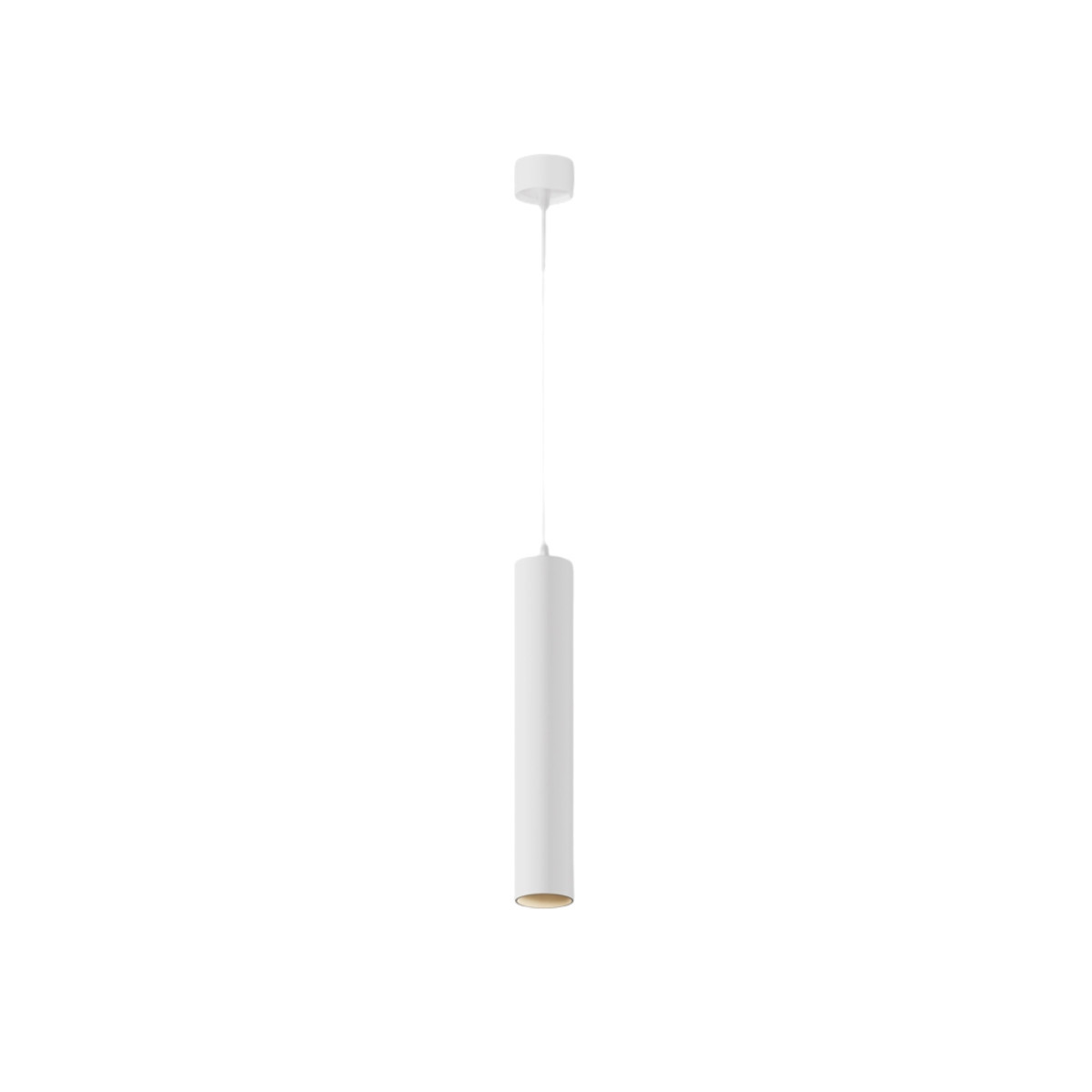Lampa wisząca Focus biała LED 1x12W Ciepła biel 1000lm Maytoni