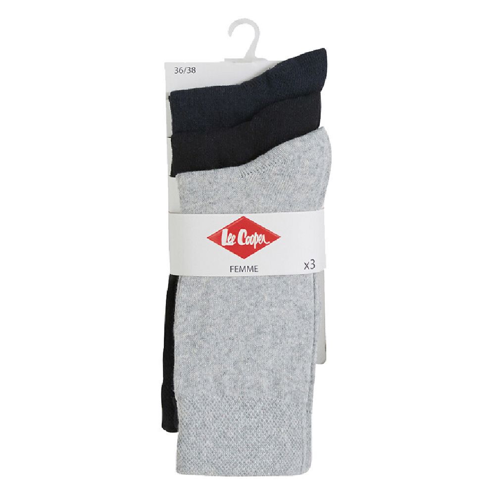 Paire de chaussettes Femme Lee Cooper x3