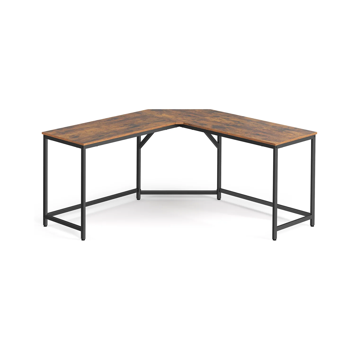Bureau d'angle industriel