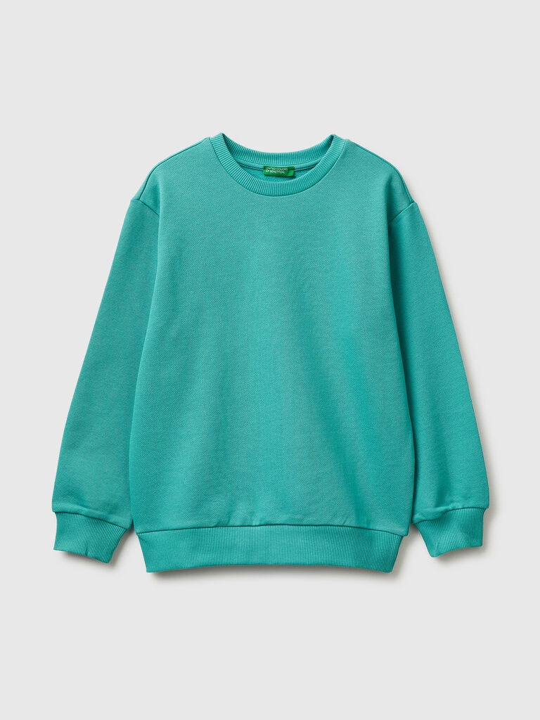 Closed sweatshirt with print