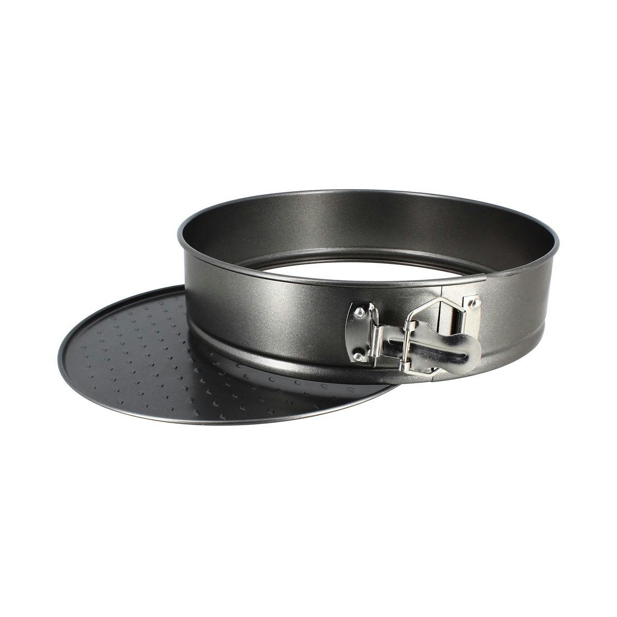 AMANDINE - Moule à charnière à fond amovible en acier carbone Ø26cm