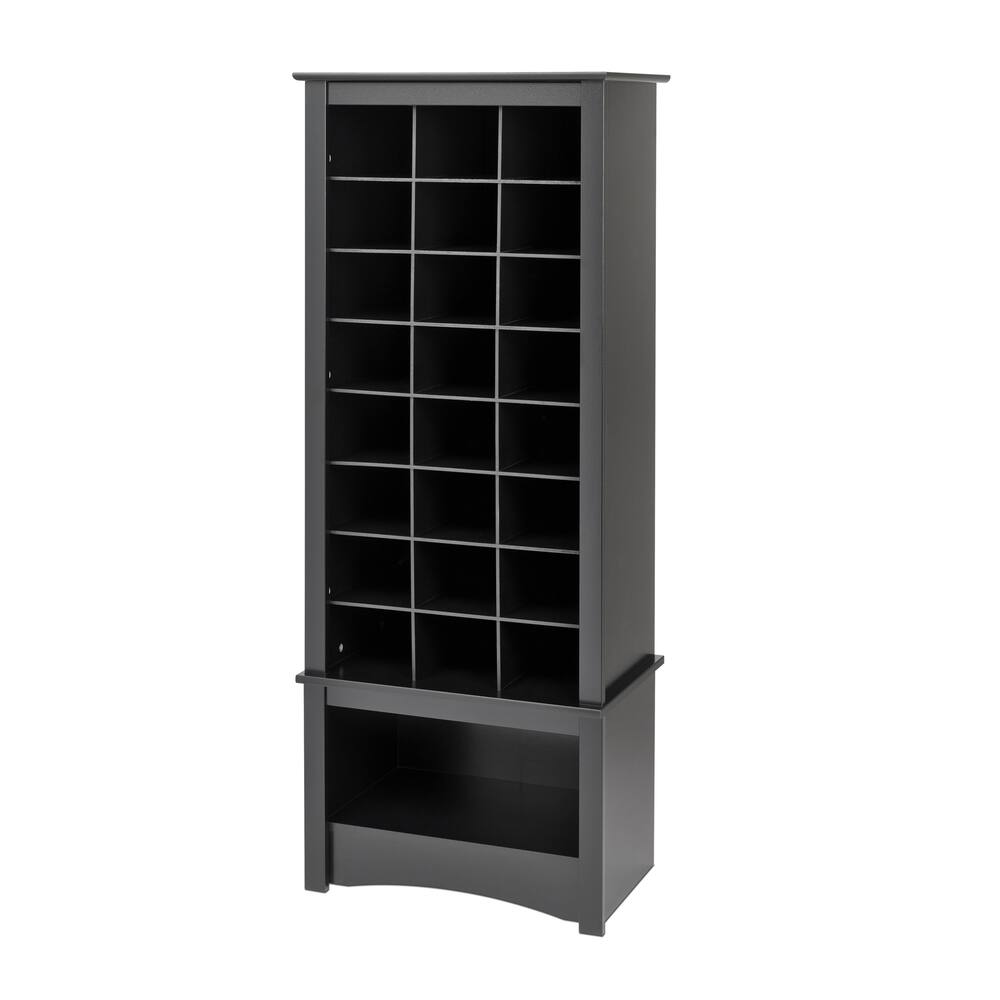 Prepac Tall Shoe Cubby Cabinet