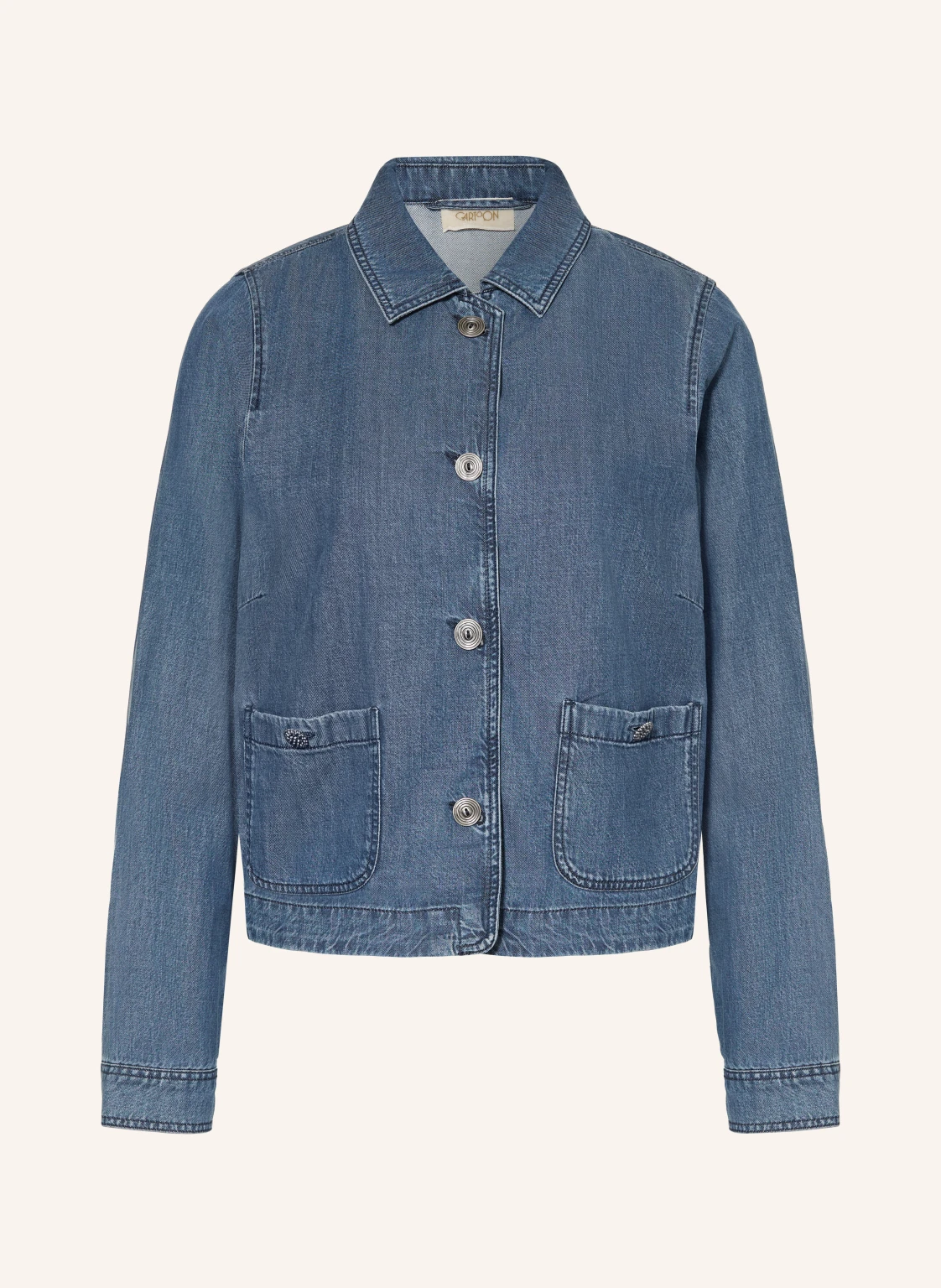 CARTOON Kastenjacke in Jeansoptik