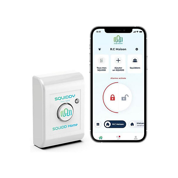 Centrale Alarme Connectée 3 En 1 Squidd Home