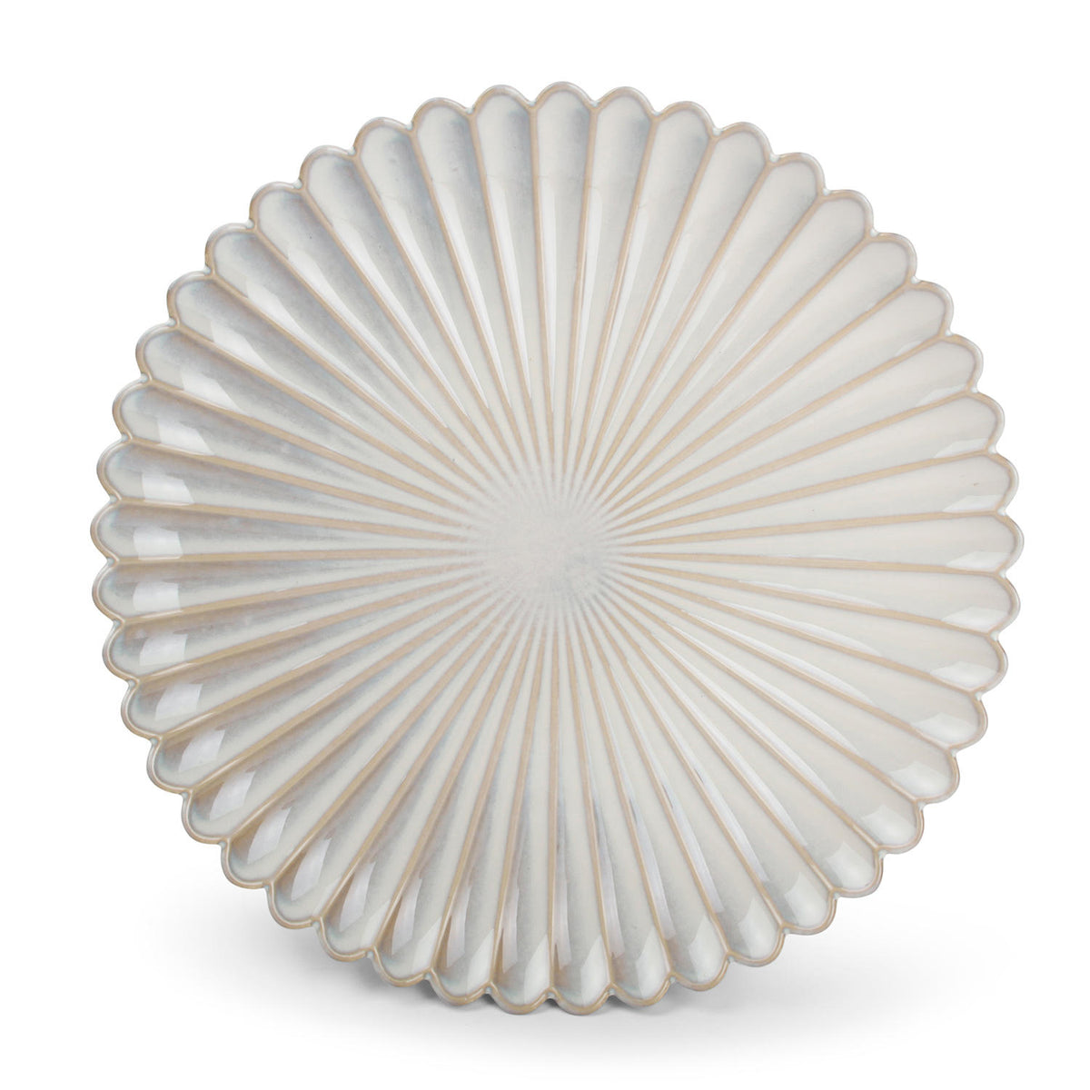 S|P Collection - Plat bord 28,5cm nuance white Lotus - Set van 4